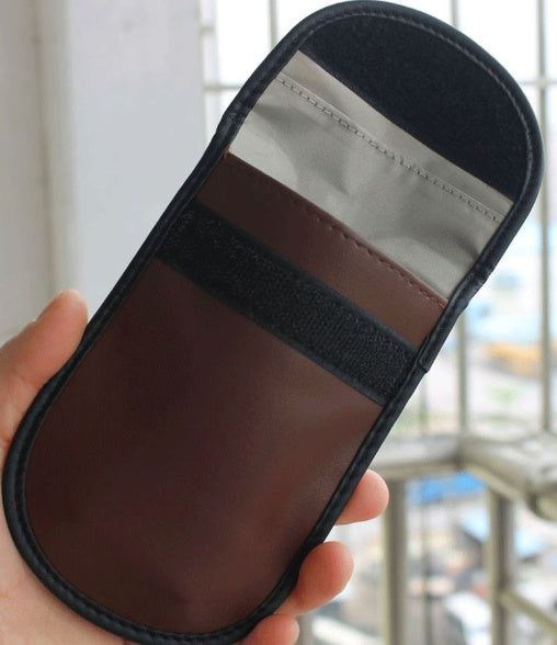 Faraday key pouch 2-pack, RFID signal blocking, view 3