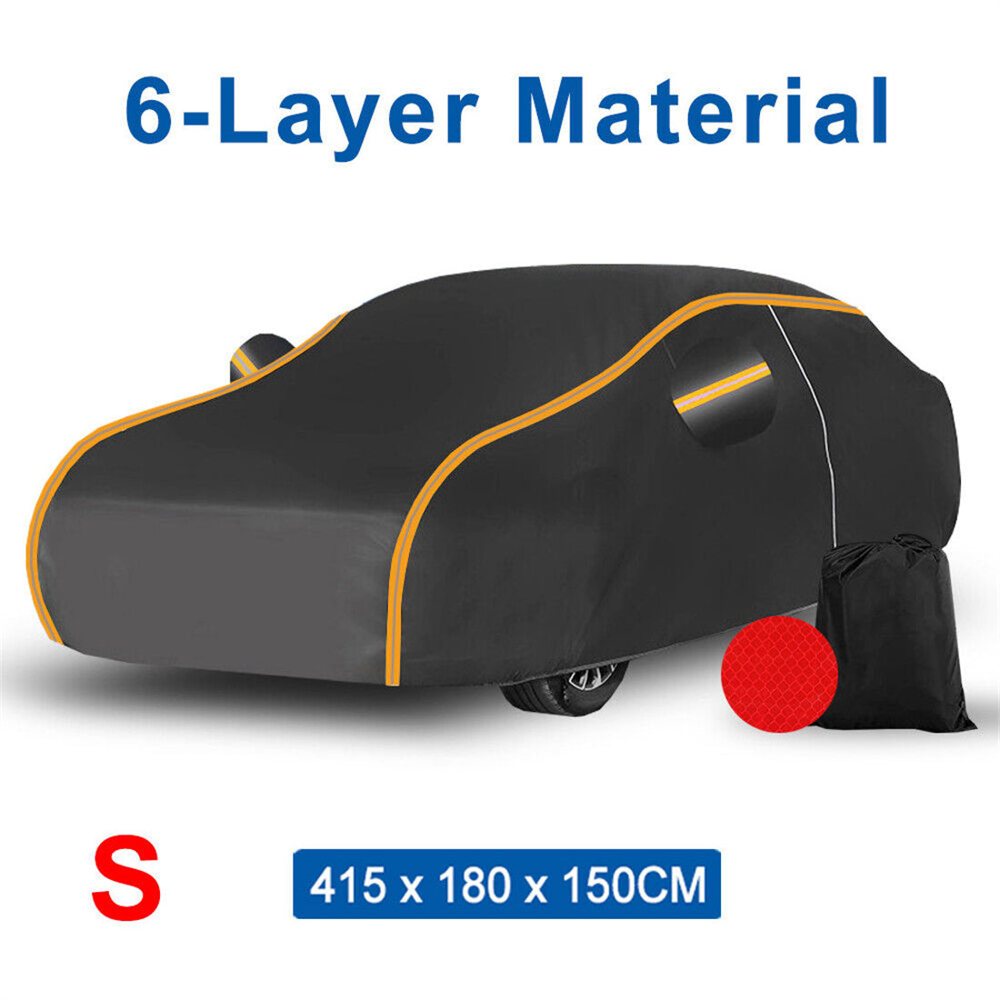 Waterproof 6-layer car cover - image 7