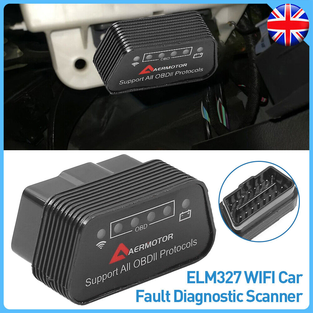 OBD2 Bluetooth Scanner – Fault Code Reader for Android & PC
