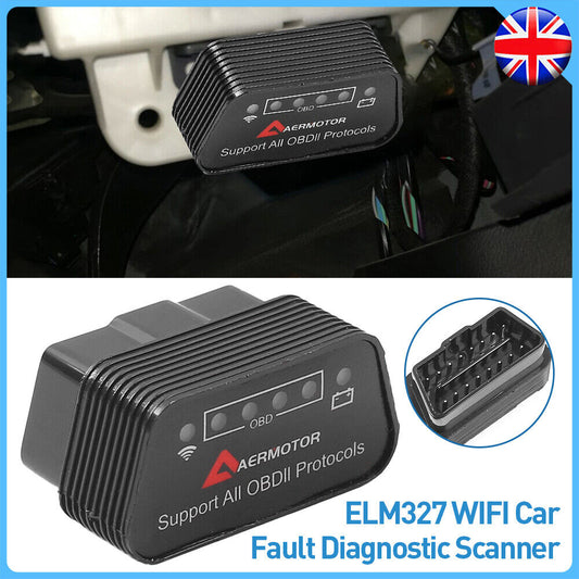 OBD2 Bluetooth Scanner – Fault Code Reader for Android & PC