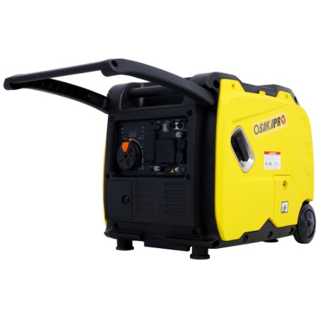 Super Quiet Inverter Generator 4500w Portable Generator Electric Start, Foldable Handle With Wheel,212cc 4 Stroke CARB EPA Compliant - image 8