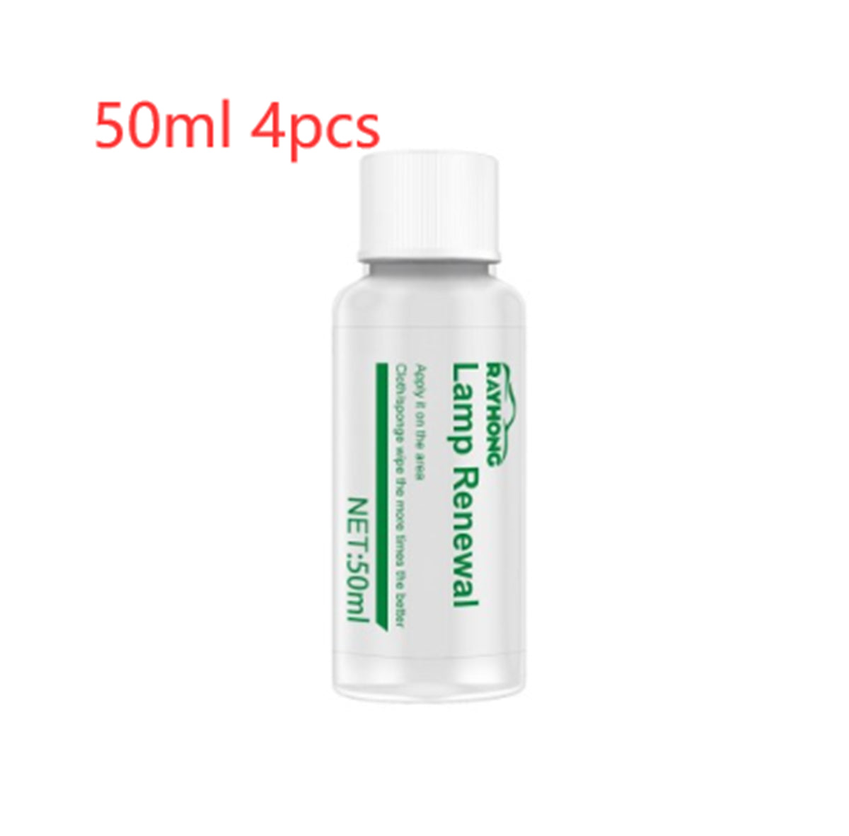 Automobile headlight repair liquid - 50ml  4pcs