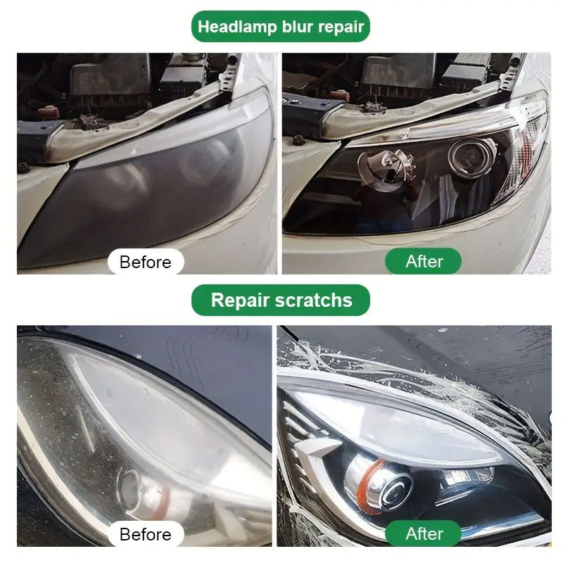 Headlight Restoration Fluid – 100ml with Sponge - image 3