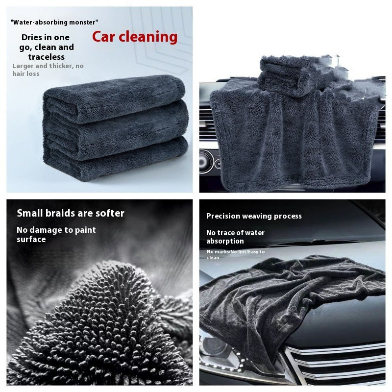 Thick Microfibre Car Drying Towel - image 4
