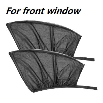 Car Side Window Sunshade Mesh UV Protector - image 6