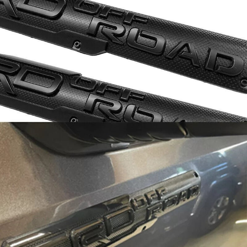 2PCS Door Fender Pro Badge Sport Emblem Left Right Side 3D Sticker Offroad Decal - image 5