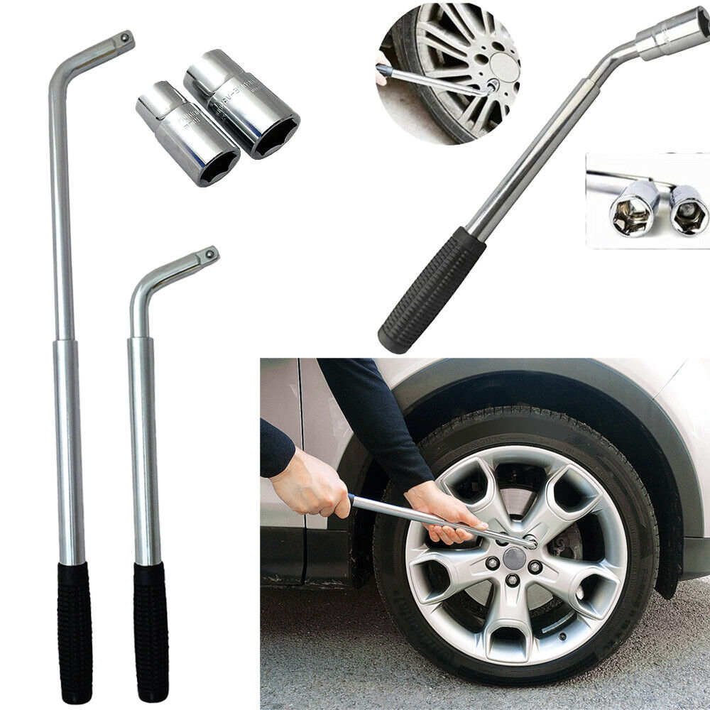 2.5T Scissor Jack And Extendable Wheel Wrench Brace Socket Car Van Tire Hand Tool - image 3