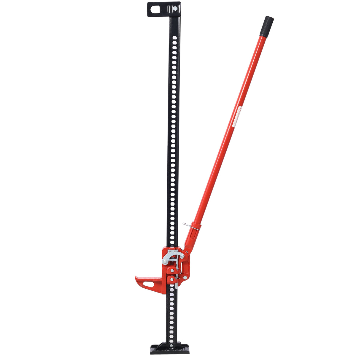 7000 Lb Capacity Ratchet Style Off-road Utility Jack, Heavy Duty Farm Jack For Tractors, Trucks, SUVs, Bumper Lifts, Red - Red