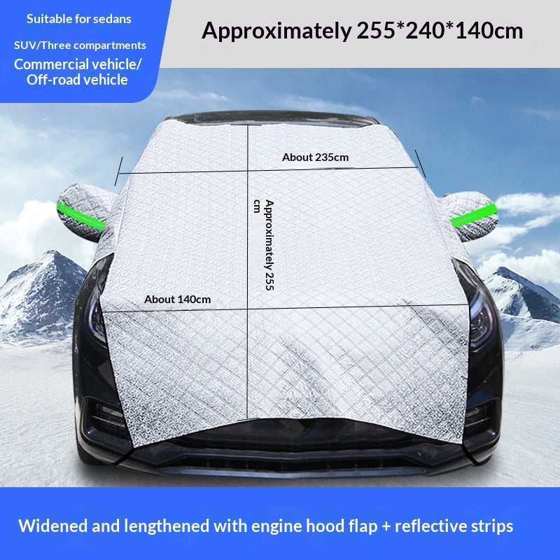 All-Season Universal Half Car Cover - image 3