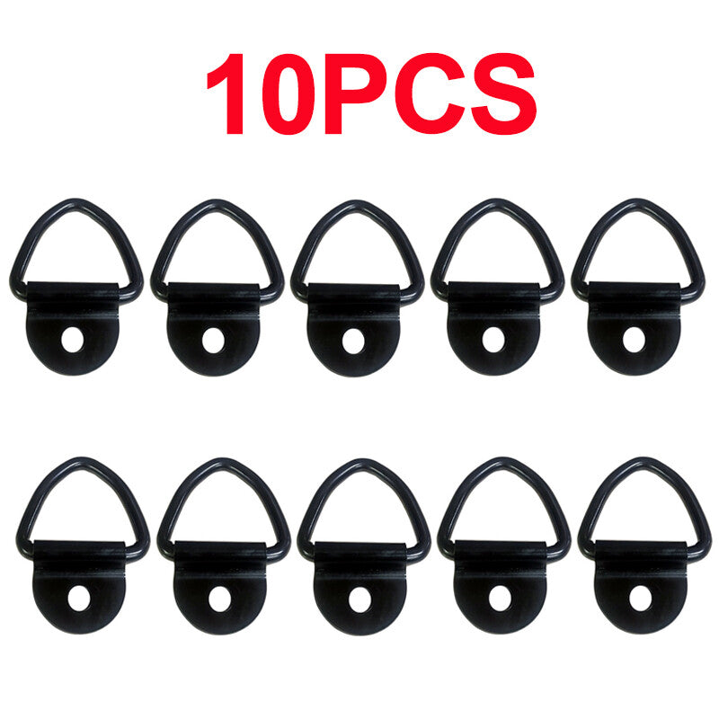 10Pcs V-Rings Hook Tie Down Point Load Securing Lashing Ring Heavy Duty Anchor. - image 3