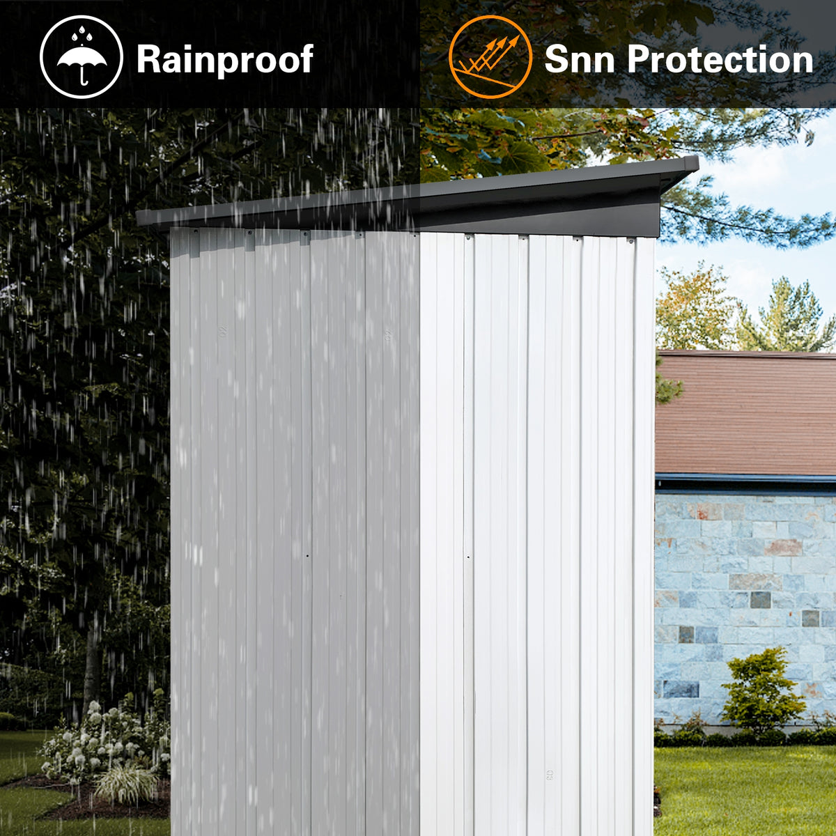 Carport, 10X20 Heavy Duty Portable Carport Garage Tent For Outdoor Storage Shelter White - image 6