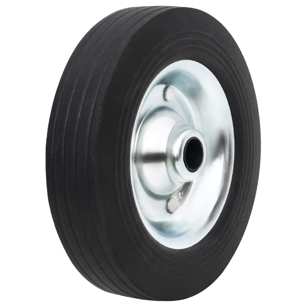 Wheel for Trailer Support Wheel Ø20x5 cm Solid Rubber and Steel - image 8