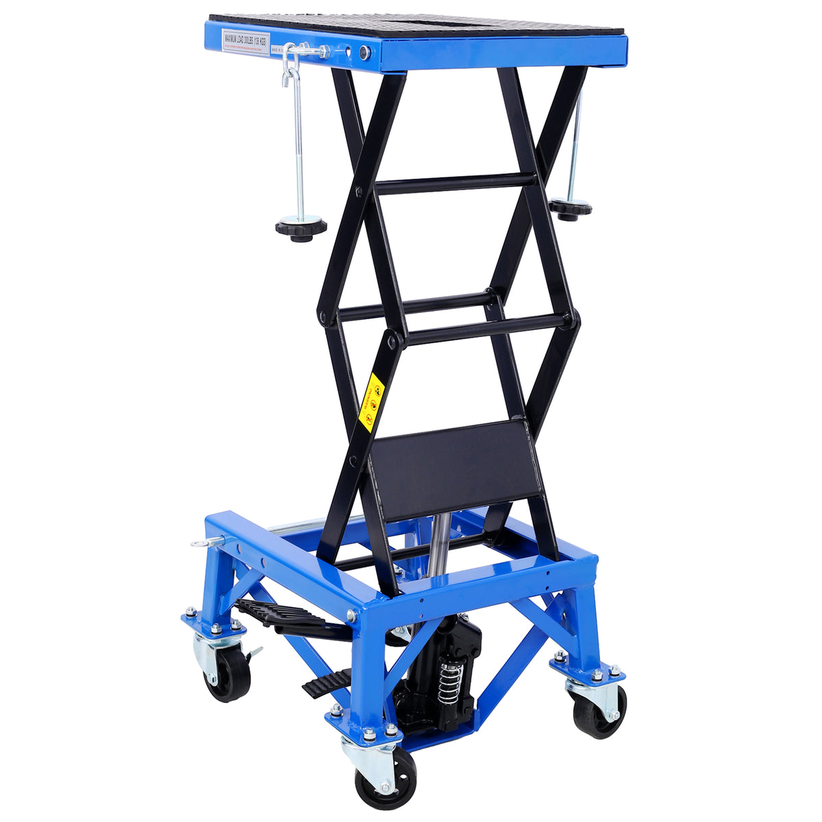 Metal Jack Lifting Foot Pedal Wheels - image 6