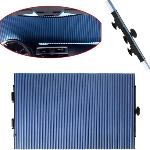 Retractable Sun Car Shade - 160x70