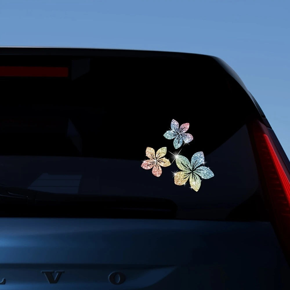Cartoon Shiny African Woman Automobile Sticker - image 74