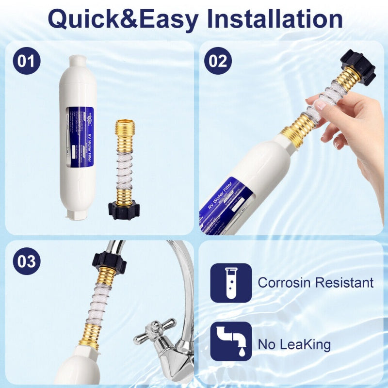 Hose Protector For RV Inline Water Filter - image 3