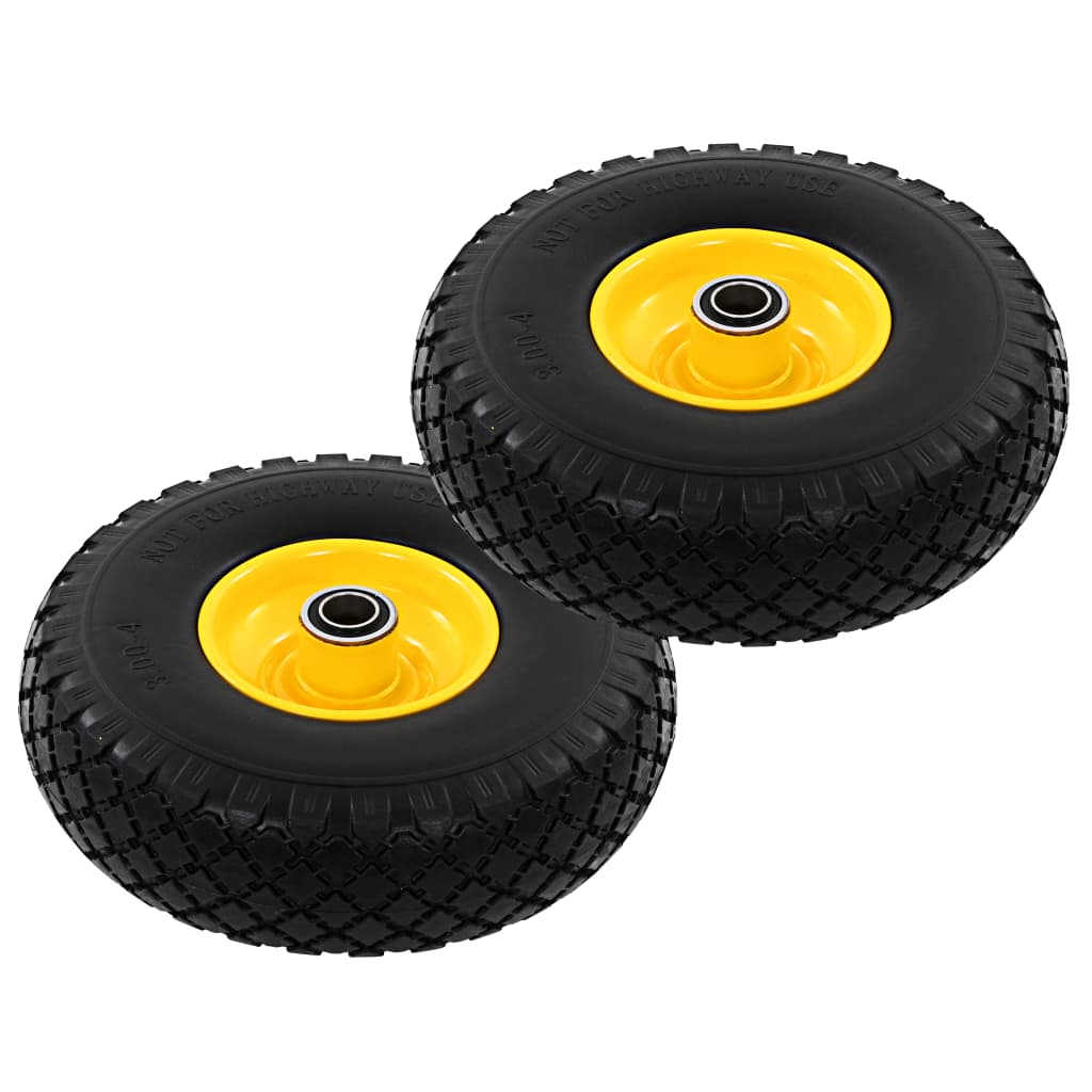 Sack Truck Wheels 2 pcs. Solid PU 3.00 - 4 (260x85) - image 7