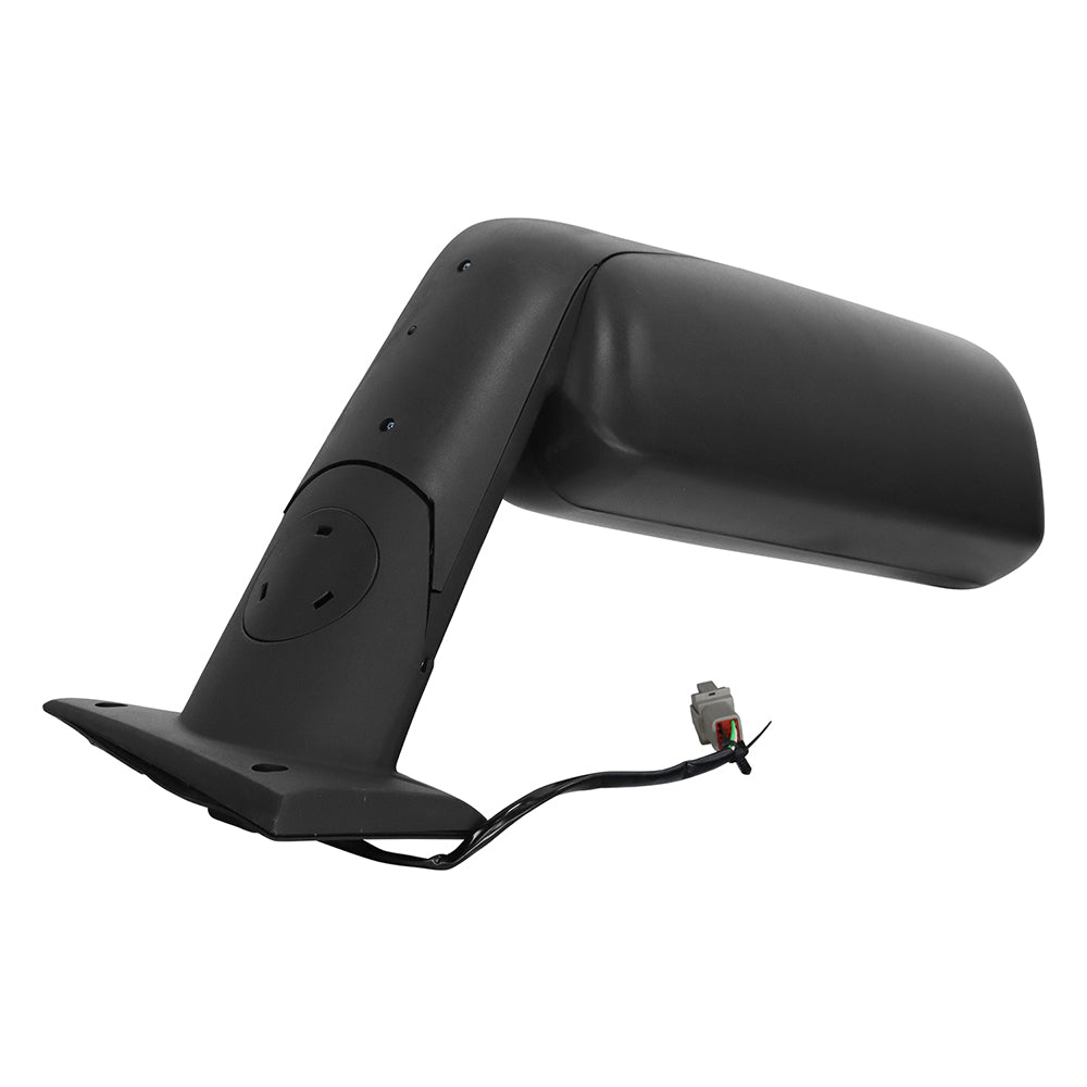 Black Heated Door Mirror For Freightliner Cascadia 2018-2023 Left Driver - image 5