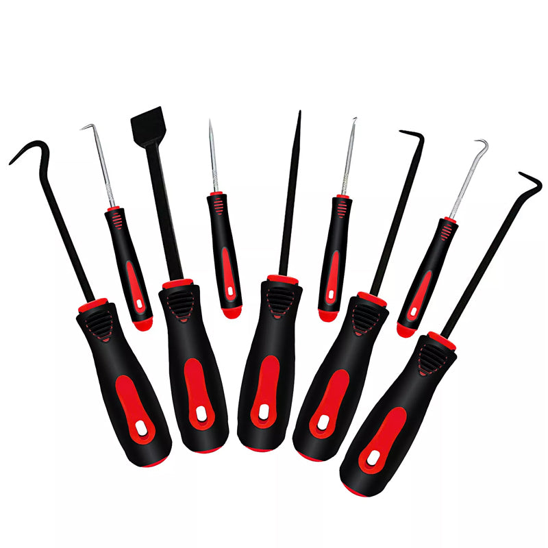 9PCS Profession Scraper Hook And Pick Tool Set O Ring Seal Removal Set&Mini Hook - image 3