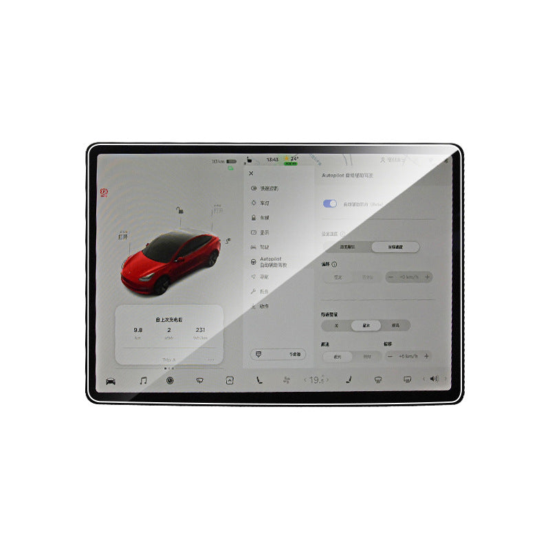 Tempered Glass Touchscreen Protector for Tesla - image 4