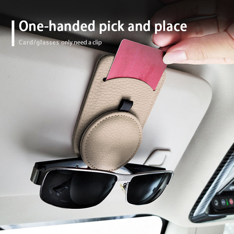 Sun visor sunglasses clip - image 3