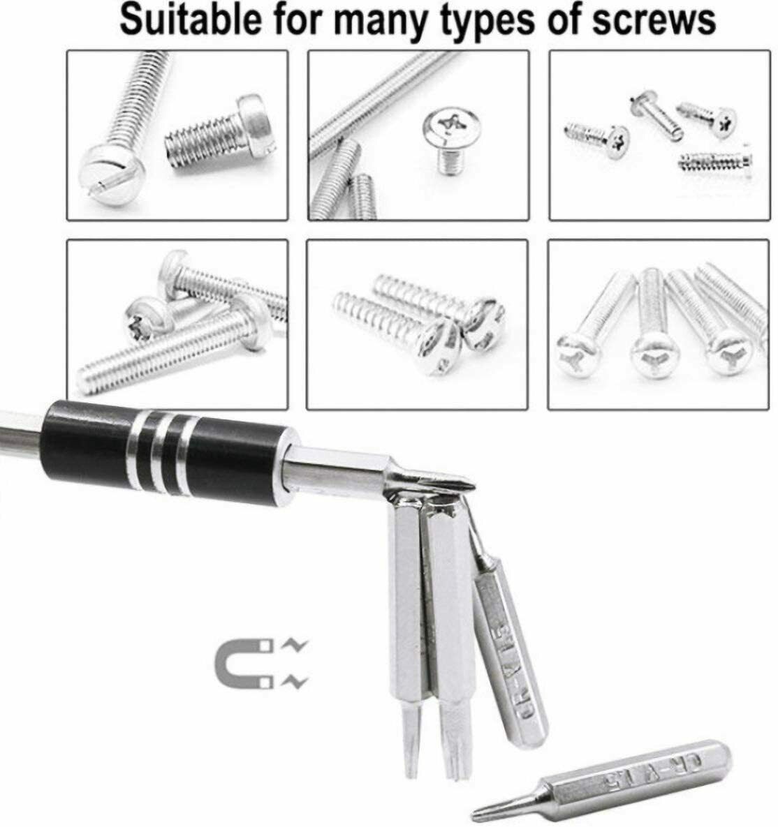 32 IN 1 Small Magnetic Screwdriver Set Torx Driver Professional Repair Tool Kit - image 2