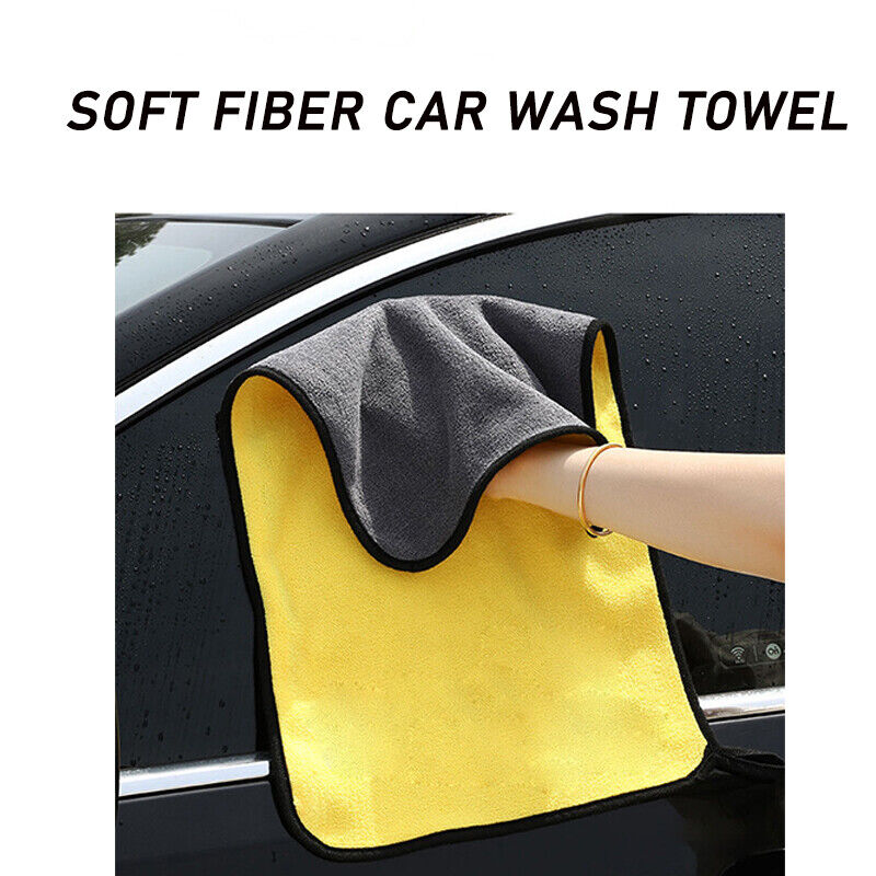 12PCS Car Cleaning Towels Drying Wash Cloth Microfibre Super Absorbent Polishing - image 8