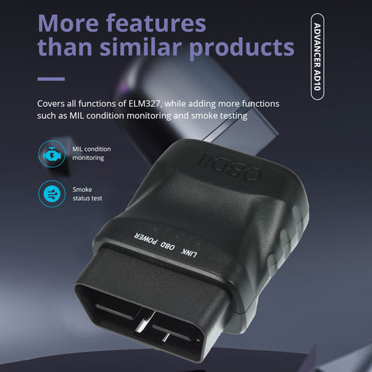 Bluetooth OBD2 Diagnostic Scanner