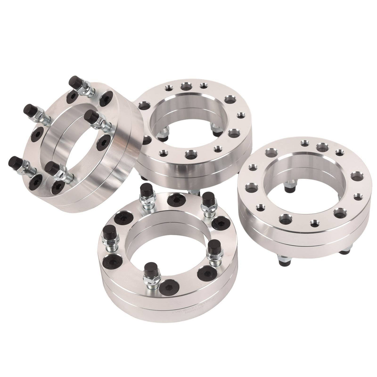 Wheel Adapter Spacer M14x1.5 For Chevy SUV Truck Van - Silver
