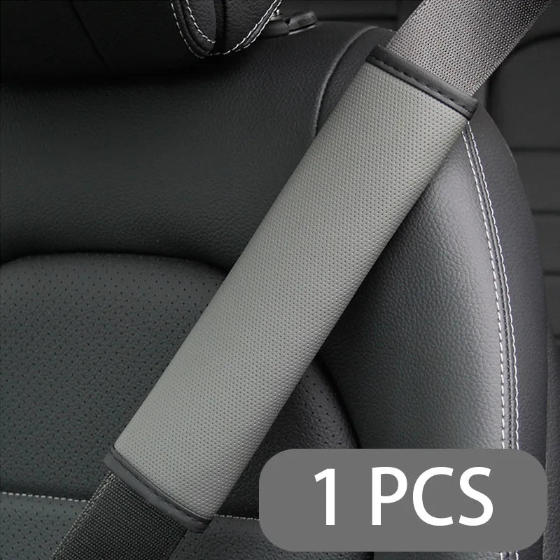 Car Seat Belt Shoulder Pad - gray