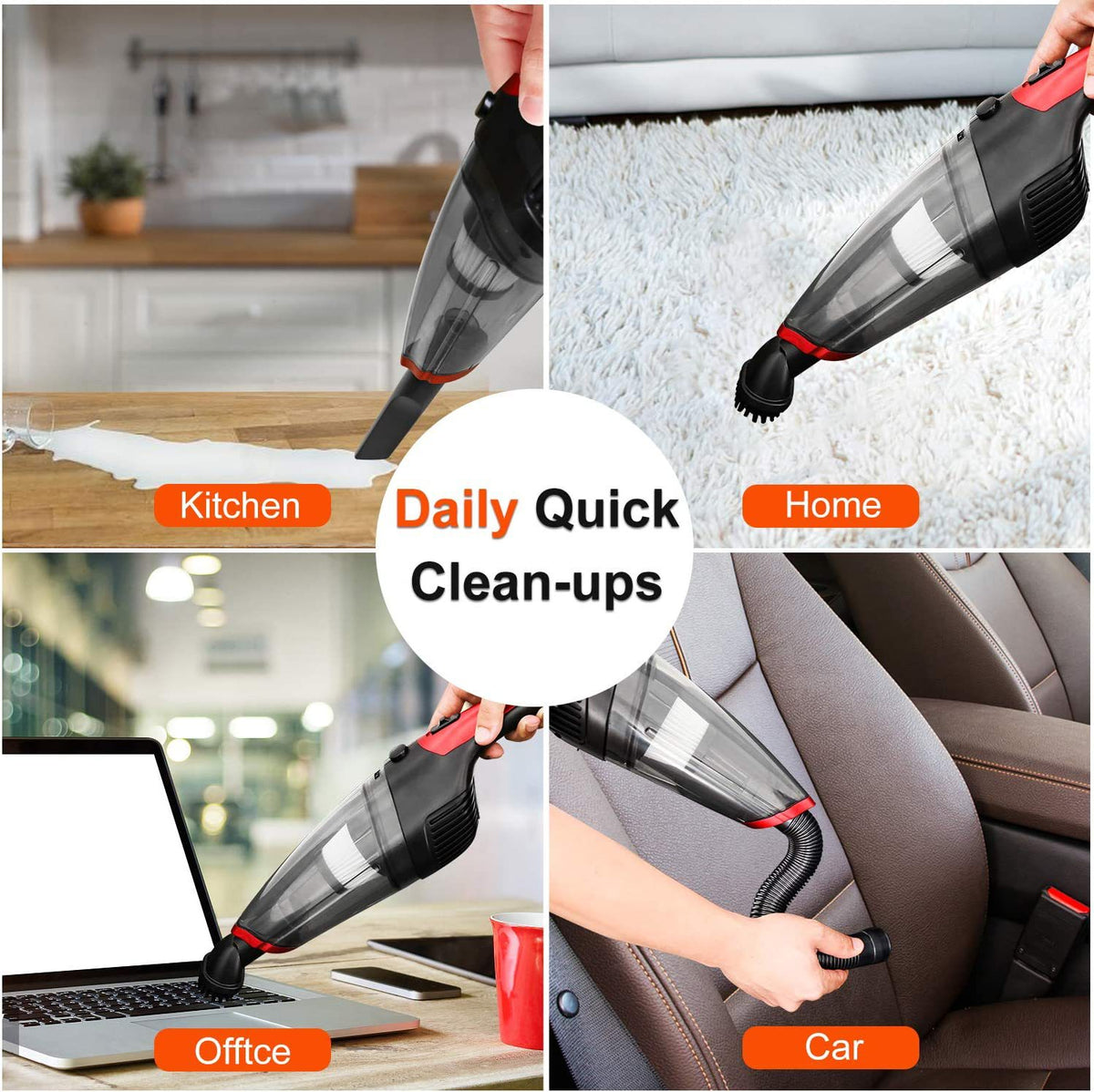 Cordless Car Vacuum Cleaner – Handheld, Rechargeable - image 5