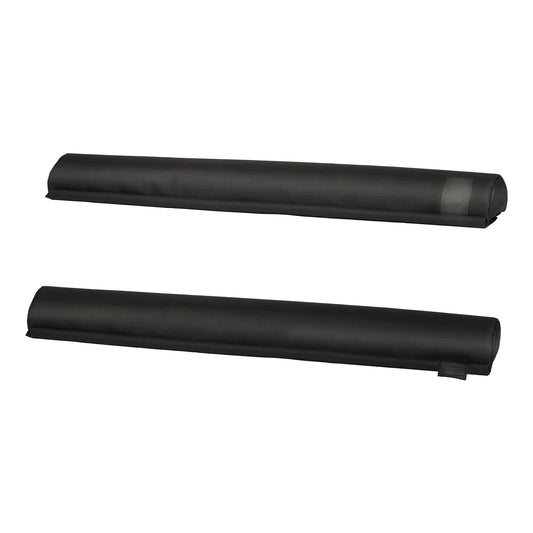 Soft Roof Rack Pads, 28-inch Universal Roof Rack Pads, Suitable For Various Crossbars, With An 88-pound Load Capacity, Equipped With 2 Straps And Velcro, Can Be Used For Luggage, Kayaks, Stand-up Padd