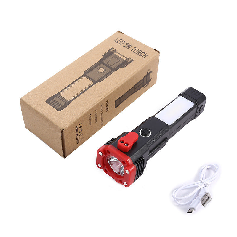 Multifunctional Car Emergency Hammer Torch With USB Charging - image 12