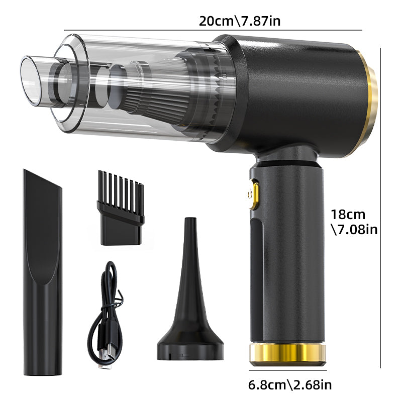 Cordless car vacuum cleaner, 3000Pa suction - image 11