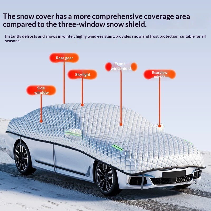 All-Season Universal Half Car Cover - image 8