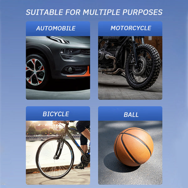 Mini Tire Inflator Tire Car Air Compressor - Prohibited For Sale On The Temu Platform - image 2