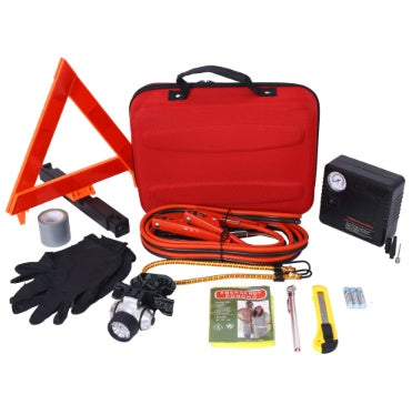 Plastic Safety Emergency Kit - Red