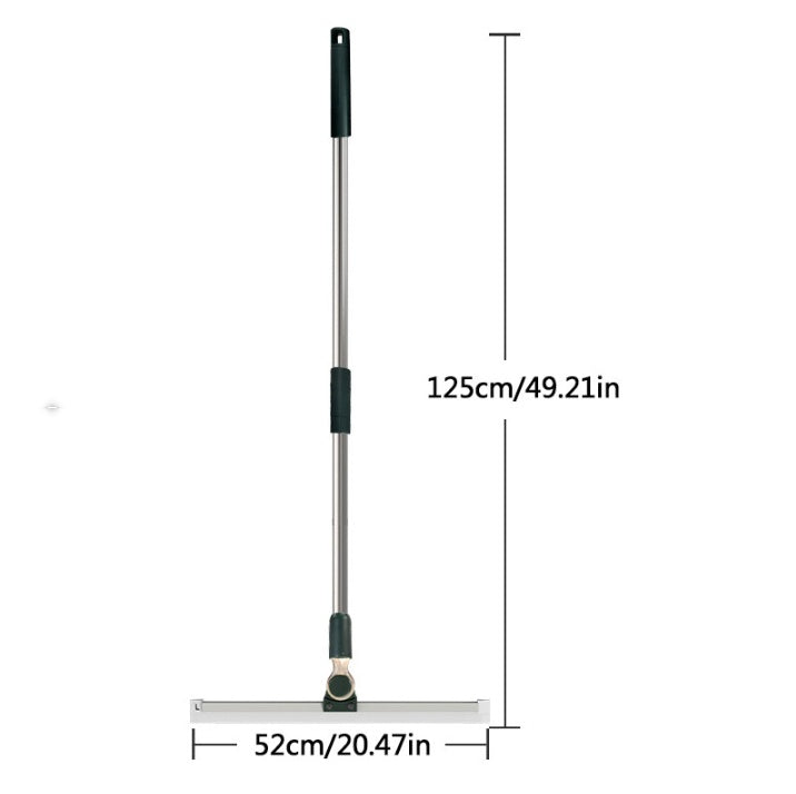 Floor Squeegee 52cm Silicone Head Large Mop Wet Shower Industrial Heavy Duty - W12679379