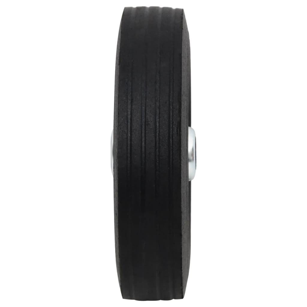 Wheel for Trailer Support Wheel Ø20x5 cm Solid Rubber and Steel - image 4