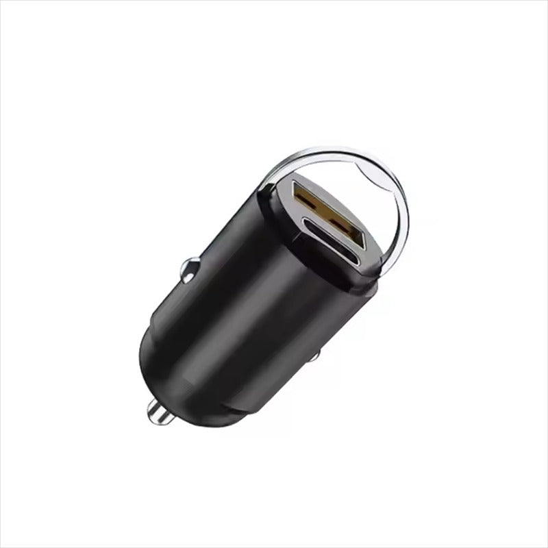 The Car Mini Charger Is Small And Does Not Take Up Space, Which Is Super Practical, Suitable For Multiple Models, And Super Efficient Charging. - Black