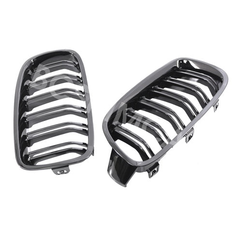 Car Front Bumper Hood Grille Fit For BMW 3 Series F30 F35 2013-2019 - image 5