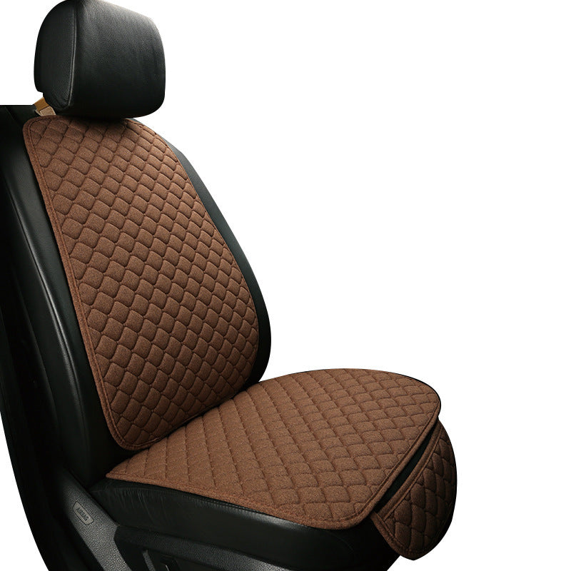 Linen car seat cushion - image 9