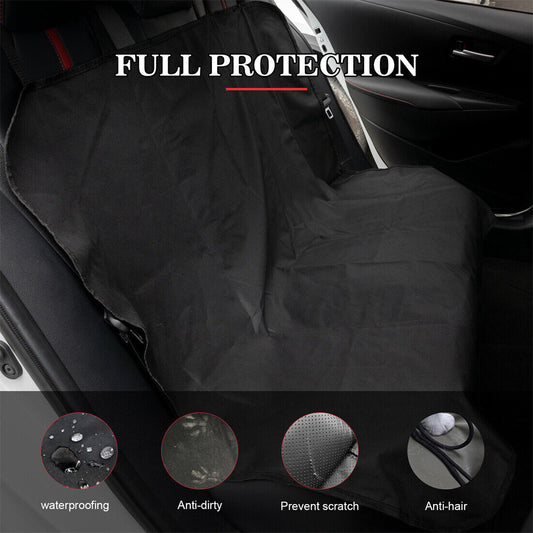 Pet Car Seat Cover – Waterproof Hammock, Rear Seat - image 2