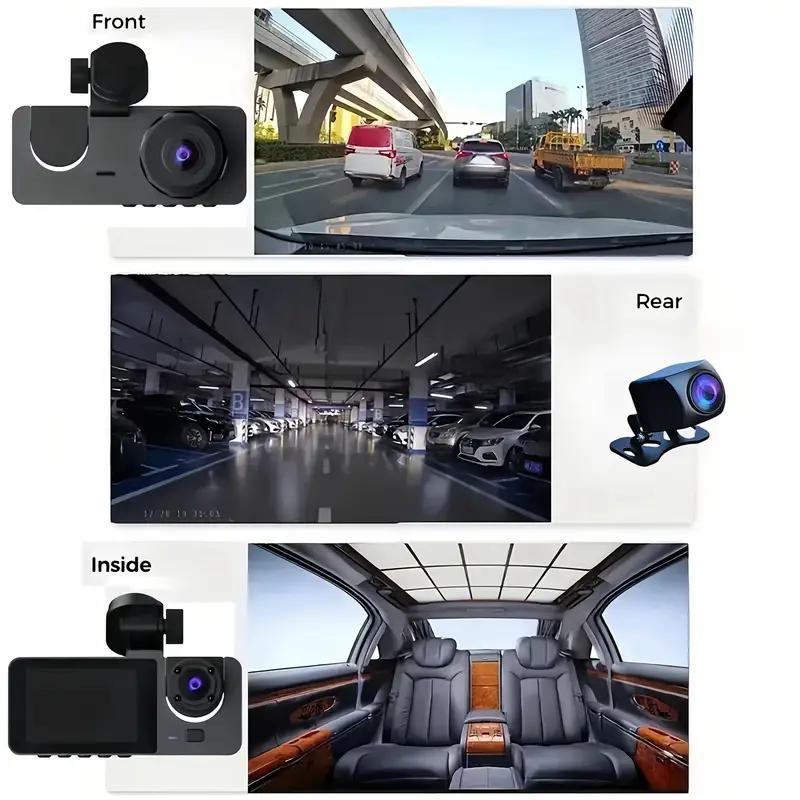 Parking Mode Christmas Gift Wireless Car DVR With Dual Lenses, Parking Monitoring, Shockproof Design - image 3