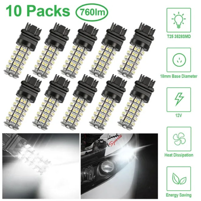 6000K Pure White Car Light - Style1