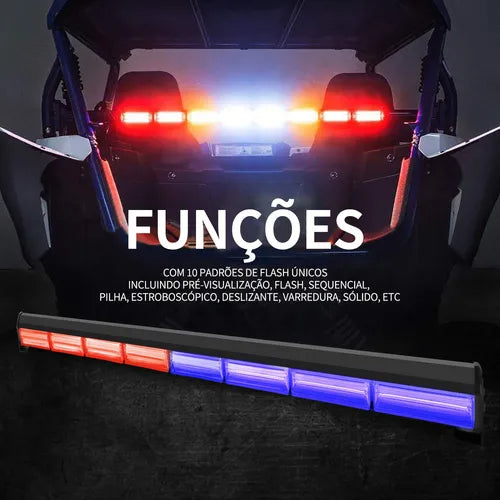 LED Emergency Strobe Lights For Police Car 119cm - image 3