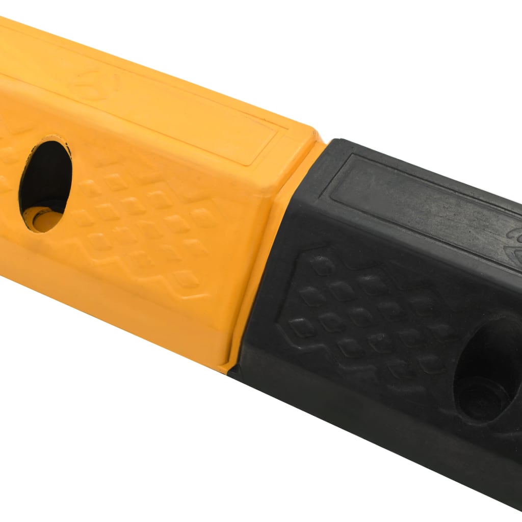 Parking Speed Bumps, 2 Pieces, Rubber, 49 x 15 x 9 cm - image 4