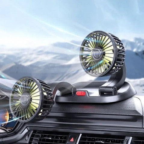 Double Headed Vehicle Fan - image 4