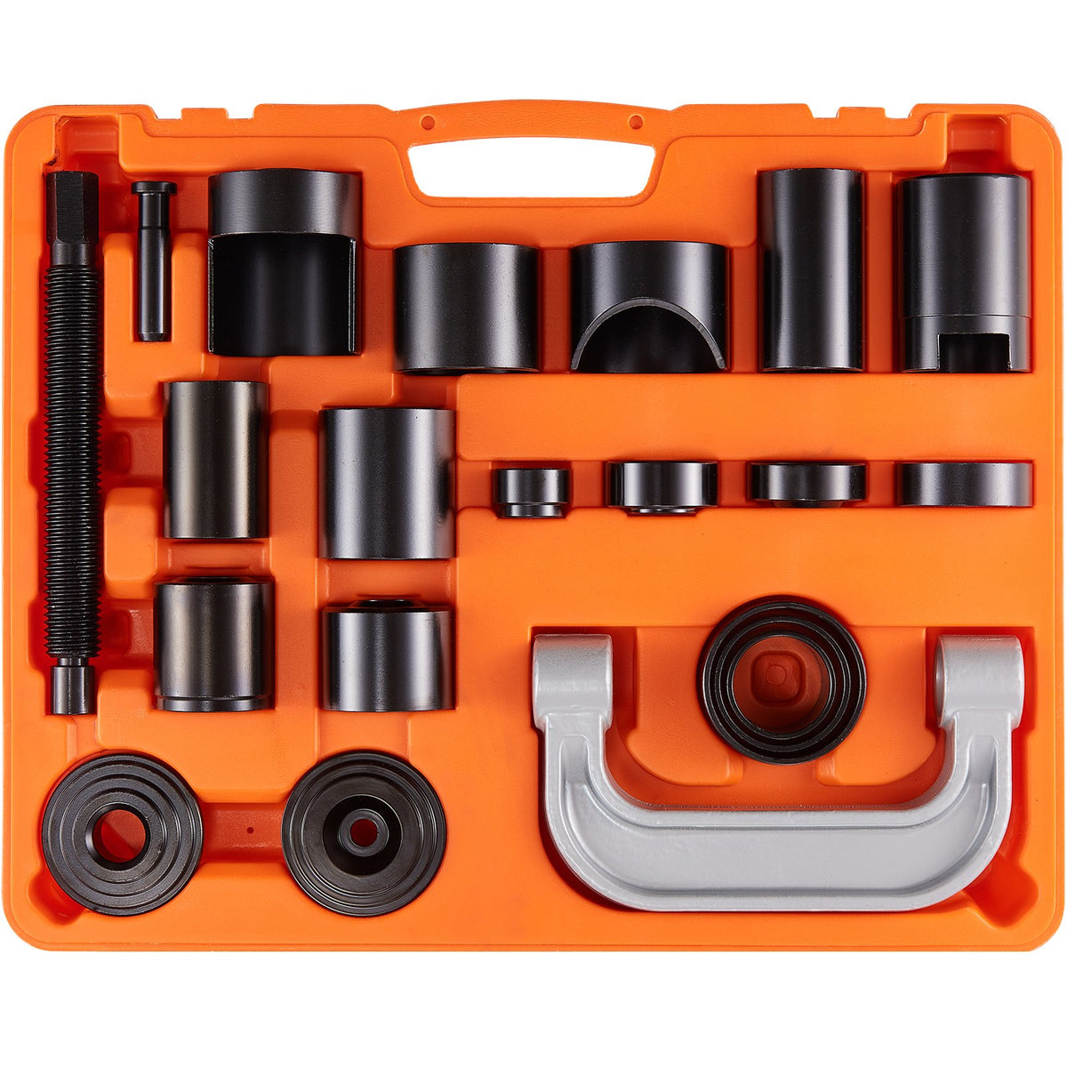 Ball Joint Press Kit, 21 PcsTool Kit, C-press Ball Joint Remove And Install Tools, For Most 2WD And 4WD Cars, Heavy Duty Ball Joint Repair Kit For Automotive Repairing - QXJTYLJTJJZXDUP3KV0