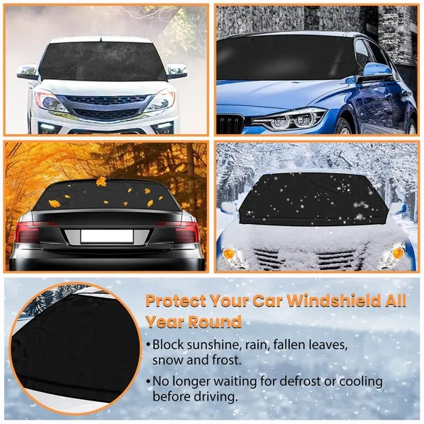 Magnetic Car Windshield Cover Front Rear Car Windshield Protector - image 5